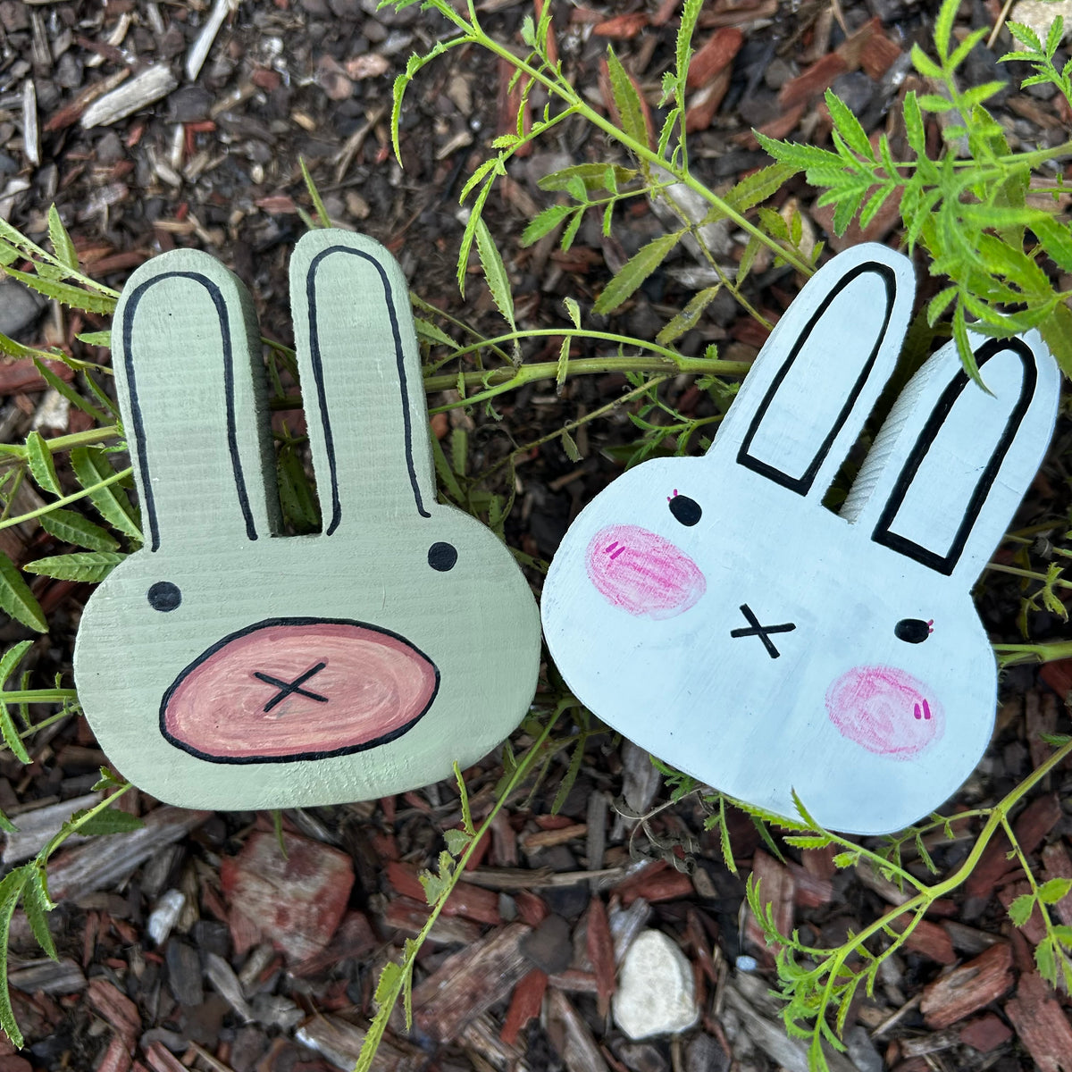 Lady and Scout Bunnies