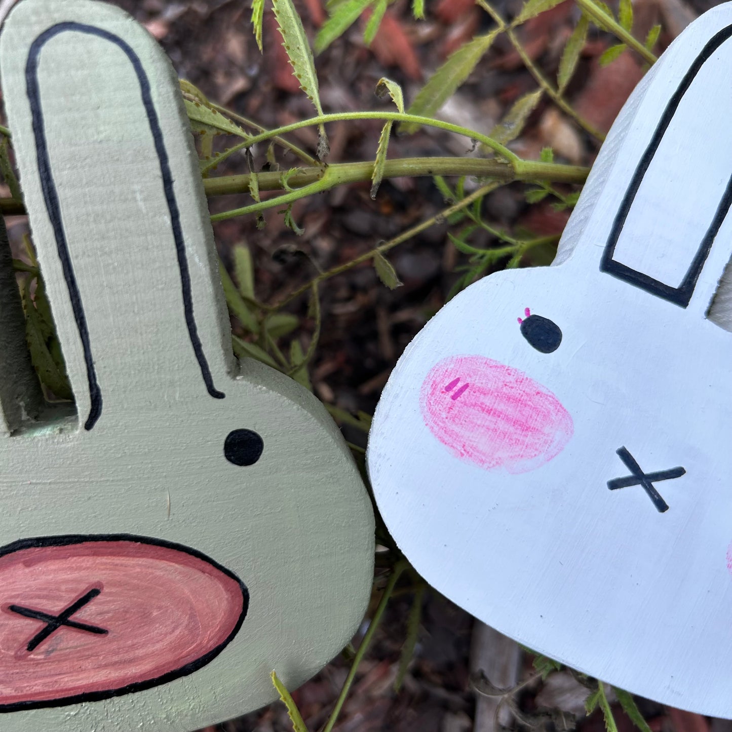 Lady and Scout Bunnies