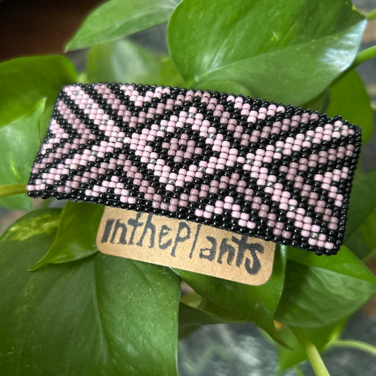 Black and Purple Barrette