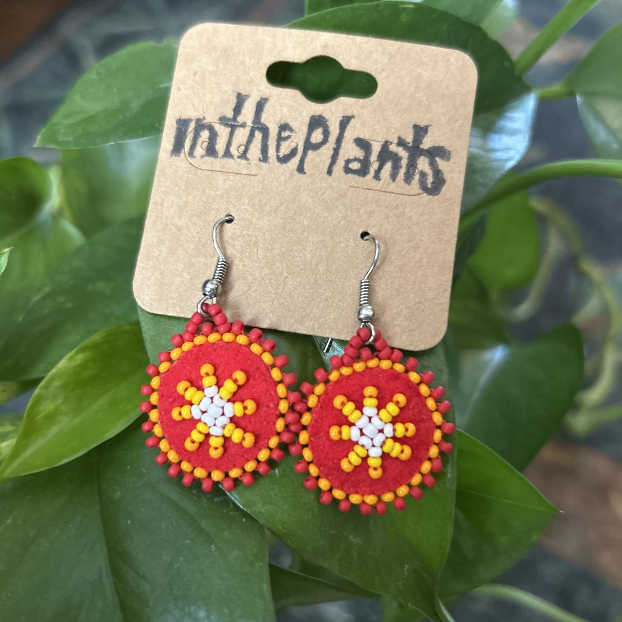 Sunrise Seed Bead Earrings