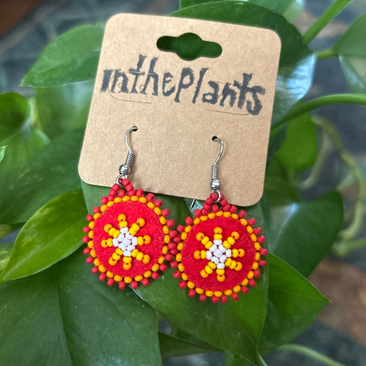 Sunrise Seed Bead Earrings