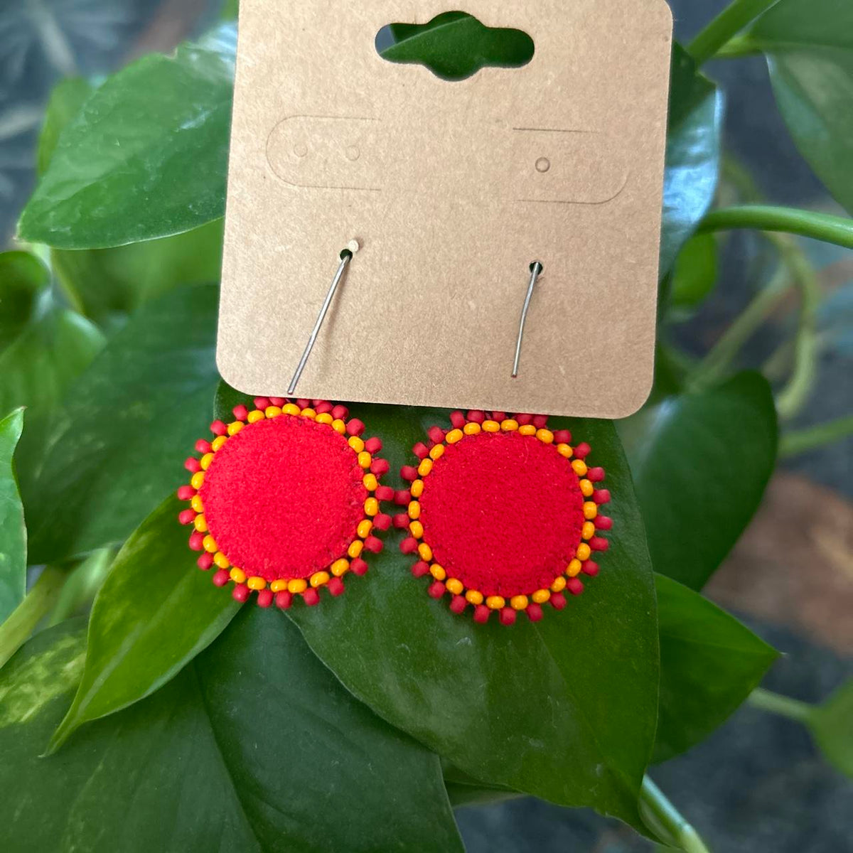 Sunrise Seed Bead Earrings